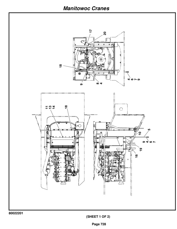 Grove RT890E Crane Parts Manual 232184 2011-3