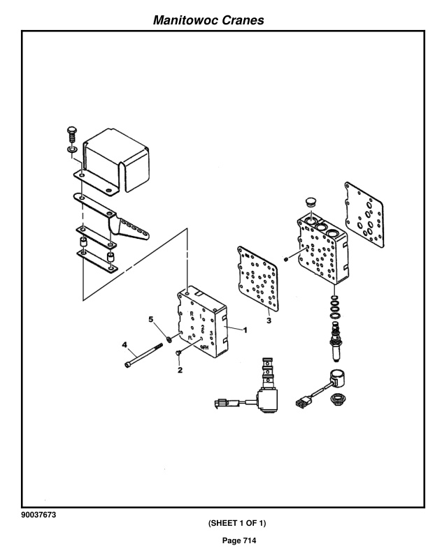 Grove RT890E Crane Parts Manual 232245 2017-3