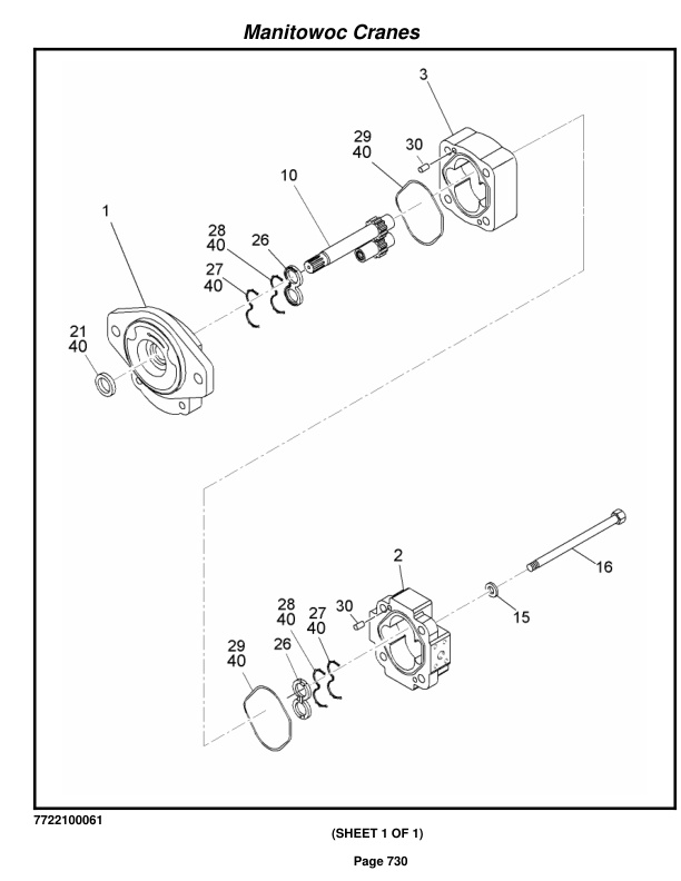 Grove RT890E Crane Parts Manual 232294 2017-3