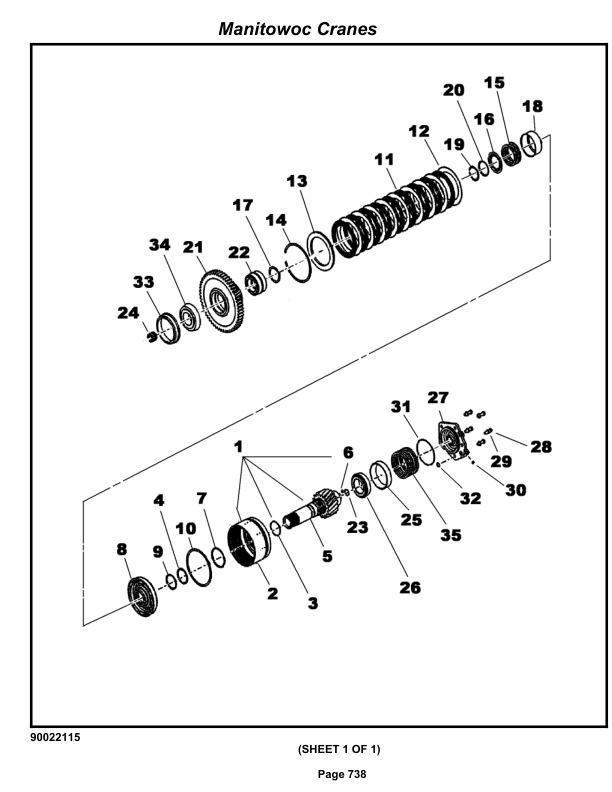 Grove RT890E Crane Parts Manual 233705 2013 3 Grove RT890E Crane Parts Manual 233705 2013-3
