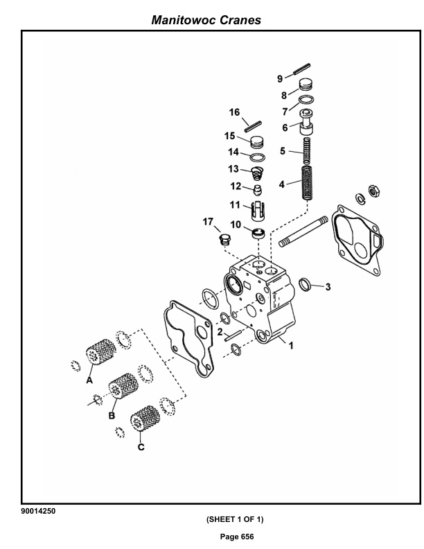 Grove RT890E Crane Parts Manual 233809 2013 3 Grove RT890E Crane Parts Manual 233809 2013-3