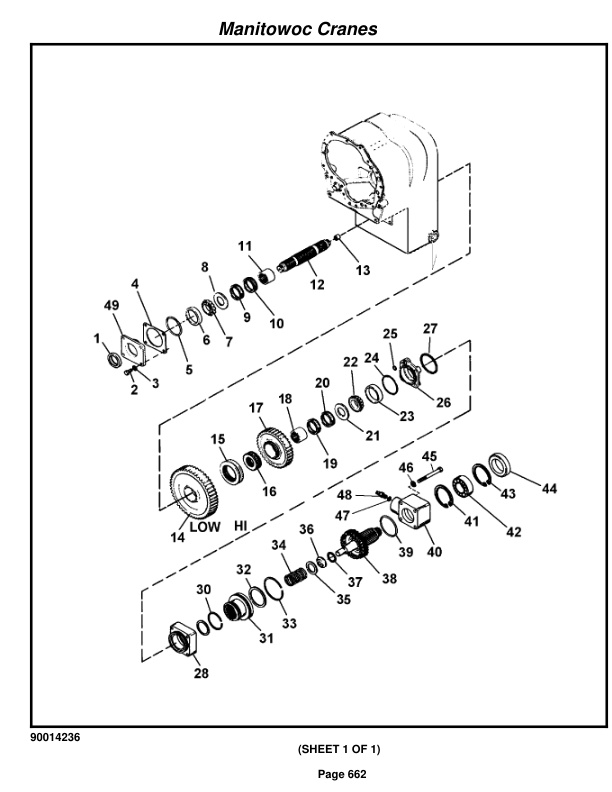 Grove RT890E Crane Parts Manual 234070 2016-3