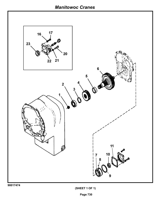 Grove RT890E Crane Parts Manual 234349 2013 3 Grove RT890E Crane Parts Manual 234349 2013-3