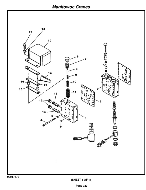 Grove RT890E Crane Parts Manual 235179 2015 3 Grove RT890E Crane Parts Manual 235179 2015-3