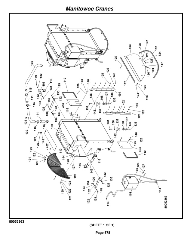 Grove RT890E Crane Parts Manual 235425 2015 3 Grove RT890E Crane Parts Manual 235425 2015-3