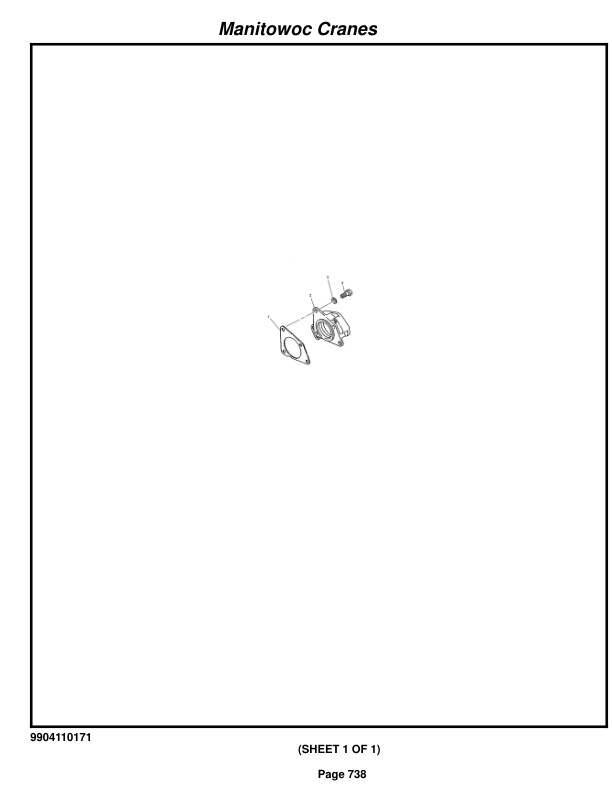 Grove RT890E Crane Parts Manual 235506 2016-3