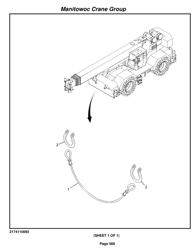 Grove RT890E3 Crane Parts Manual 226211 2006 3 Grove RT890E3 Crane Parts Manual 226211 2006-3