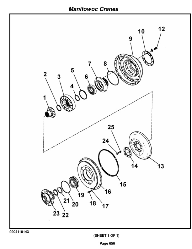 Grove RT890E3 Crane Parts Manual 227997 2016-3