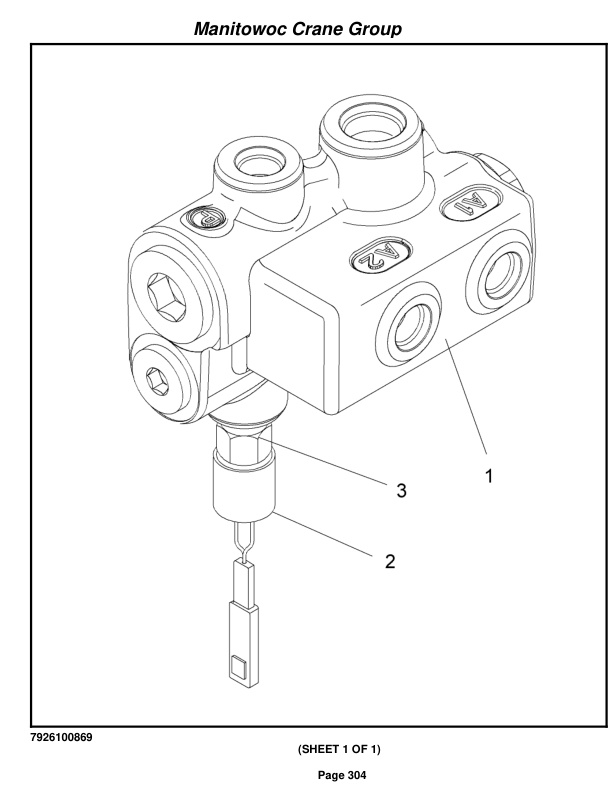 Grove RT890E3 Crane Parts Manual 229085 2008-2
