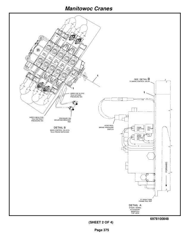 Grove RT890E3 Crane Parts Manual 229378 2010-2