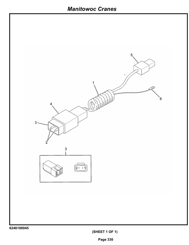 Grove RT890E3 Crane Parts Manual 229406 2012-2