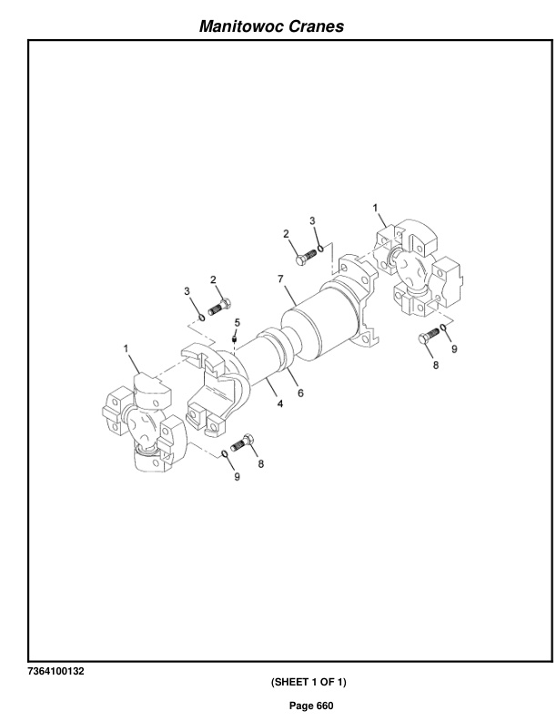 Grove RT890E3 Crane Parts Manual 229843 2009-3