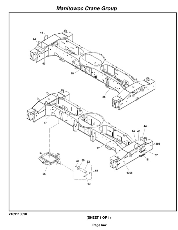 Grove RT890E3 Crane Parts Manual 230731 2009-3