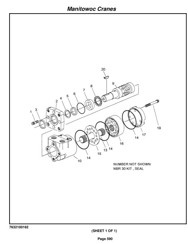 Grove RT890E3 Crane Parts Manual 230872 2009 3 Grove RT890E3 Crane Parts Manual 230872 2009-3
