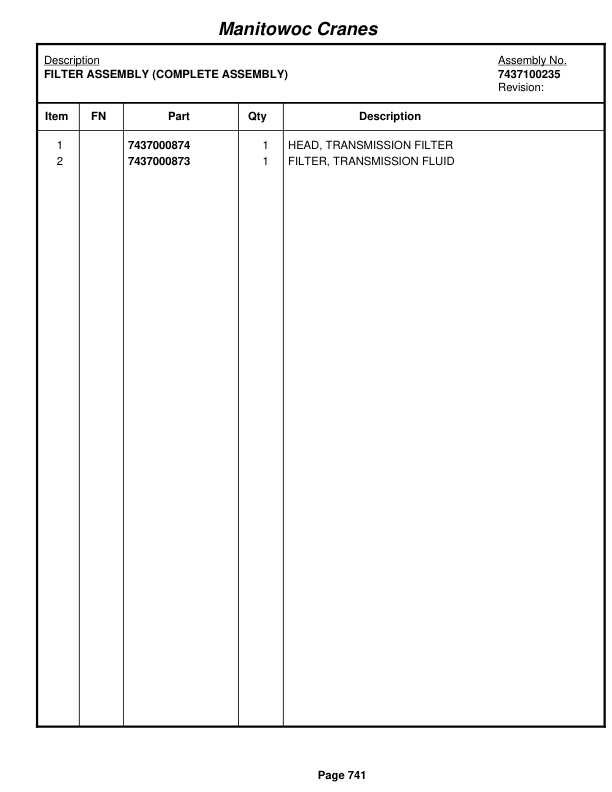 Grove RT890E3 Crane Parts Manual 231217 2010-3