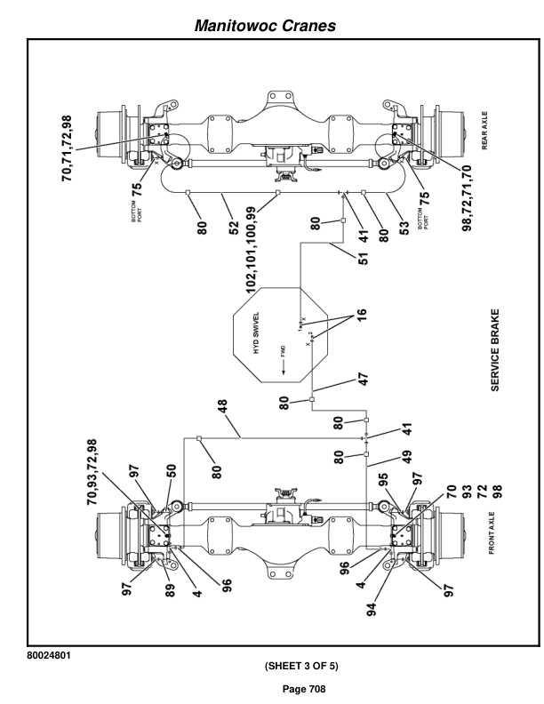 Grove RT890E3 Crane Parts Manual 231443 2010-3
