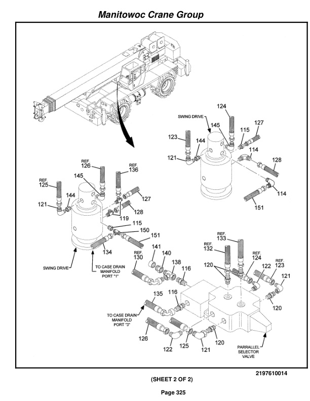 Grove RT9000E Crane Parts Manual 227071 2007-2