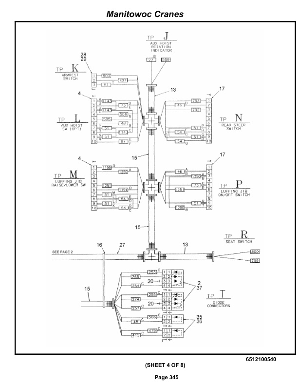 Grove RT9000E Crane Parts Manual 227871 2012-2
