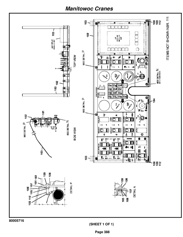Grove RT9000E Crane Parts Manual 230747 2011 2 Grove RT9000E Crane Parts Manual 230747 2011-2