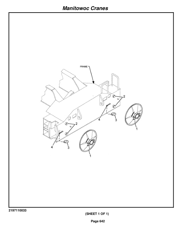 Grove RT9000E Crane Parts Manual 230779 2009-3