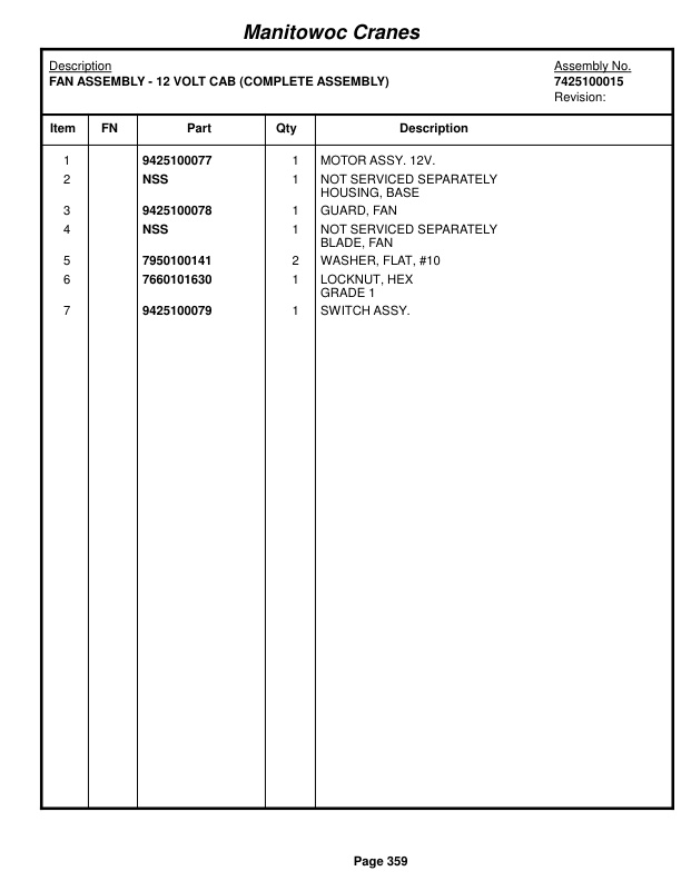 Grove RT9000E Crane Parts Manual 230792 2016 2 Grove RT9000E Crane Parts Manual 230792 2016-2