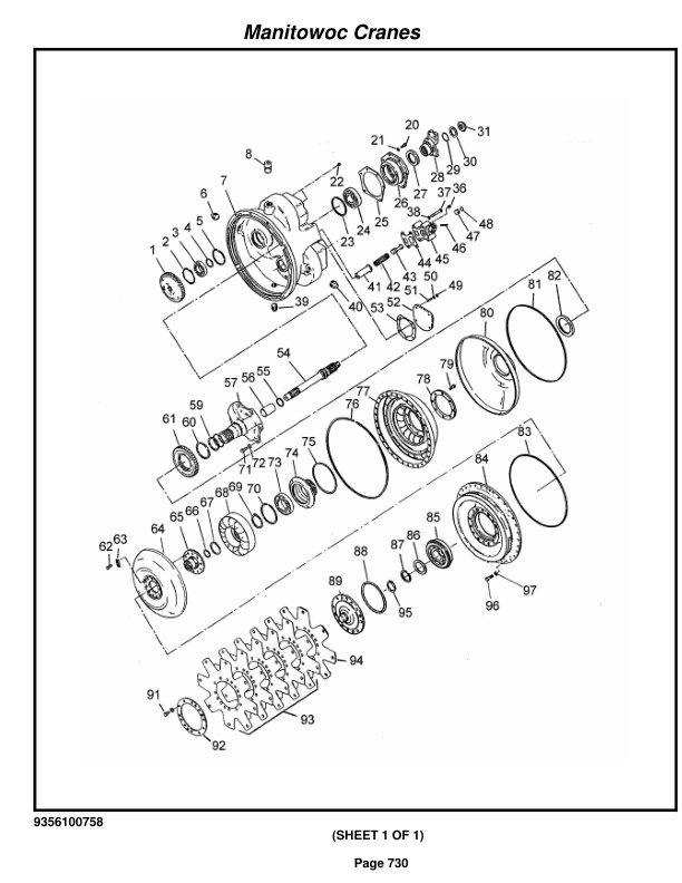 Grove RT9000E Crane Parts Manual 230792 2016 3 Grove RT9000E Crane Parts Manual 230792 2016-3