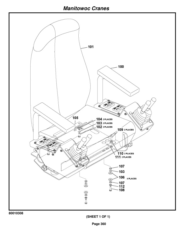 Grove RT9000E Crane Parts Manual 230855 2016 2 Grove RT9000E Crane Parts Manual 230855 2016-2