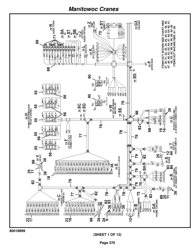 Grove RT9000E Crane Parts Manual 231519 2011 2 Grove RT9000E Crane Parts Manual 231519 2011-2