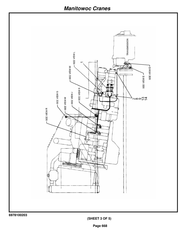 Grove RT9100 Crane Parts Manual 221713 2014 3 Grove RT9100 Crane Parts Manual 221713 2014-3