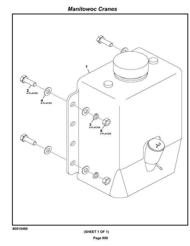 Grove RT9150E Crane Parts Manual 231581 2019-3