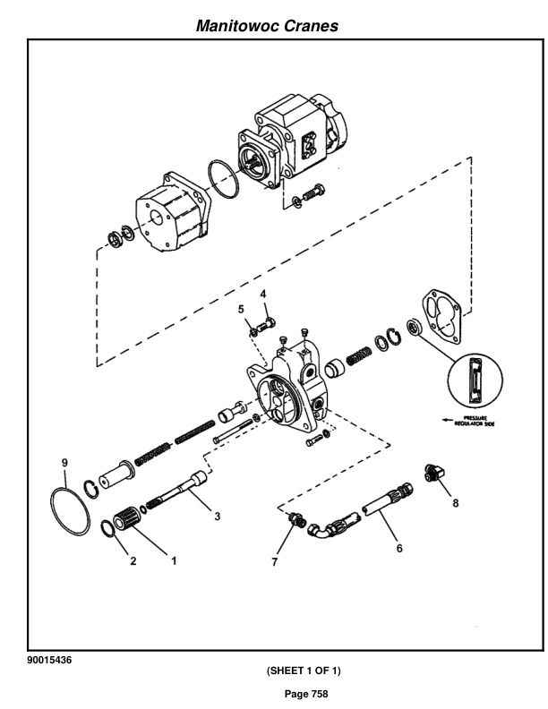 Grove RT9150E Crane Parts Manual 231614 2011 3 Grove RT9150E Crane Parts Manual 231614 2011-3