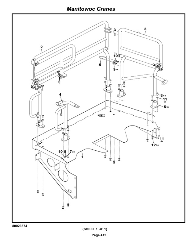 Grove RT9150E Crane Parts Manual 232386 2019 2 Grove RT9150E Crane Parts Manual 232386 2019-2