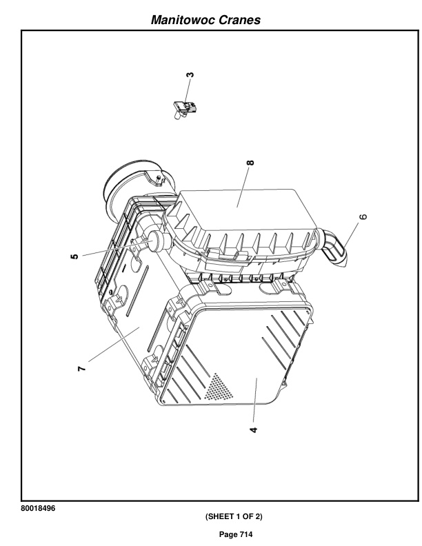 Grove RT9150E Crane Parts Manual 232558 2012 3 Grove RT9150E Crane Parts Manual 232558 2012-3