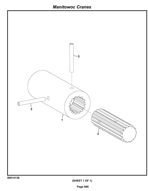 Grove RT9150E Crane Parts Manual 234201 2013 3 Grove RT9150E Crane Parts Manual 234201 2013-3