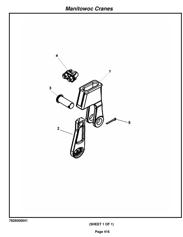 Grove RT9150E Crane Parts Manual 234658 2016-2