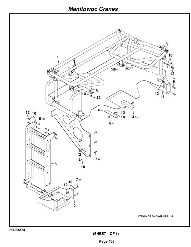 Grove RT9150E Crane Parts Manual 235550 2016 2 Grove RT9150E Crane Parts Manual 235550 2016-2
