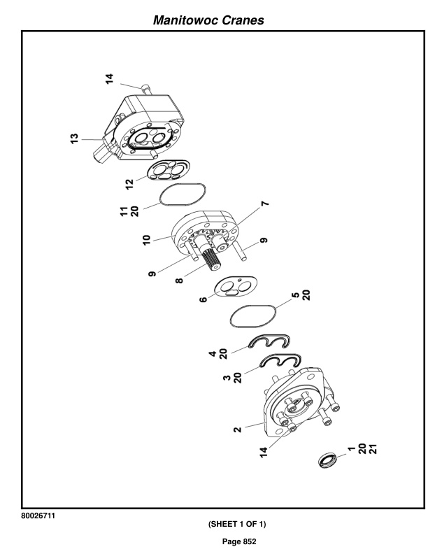 Grove RT9150E Crane Parts Manual 236002 2017 3 Grove RT9150E Crane Parts Manual 236002 2017-3