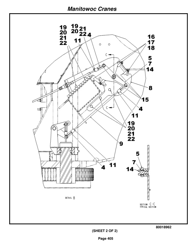 Grove RT9150E Crane Parts Manual 236138 2018-2