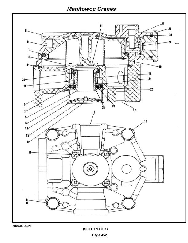 Grove RT980 Crane Parts Manual 42289 2021 3 Grove RT980 Crane Parts Manual 42289 2021-3