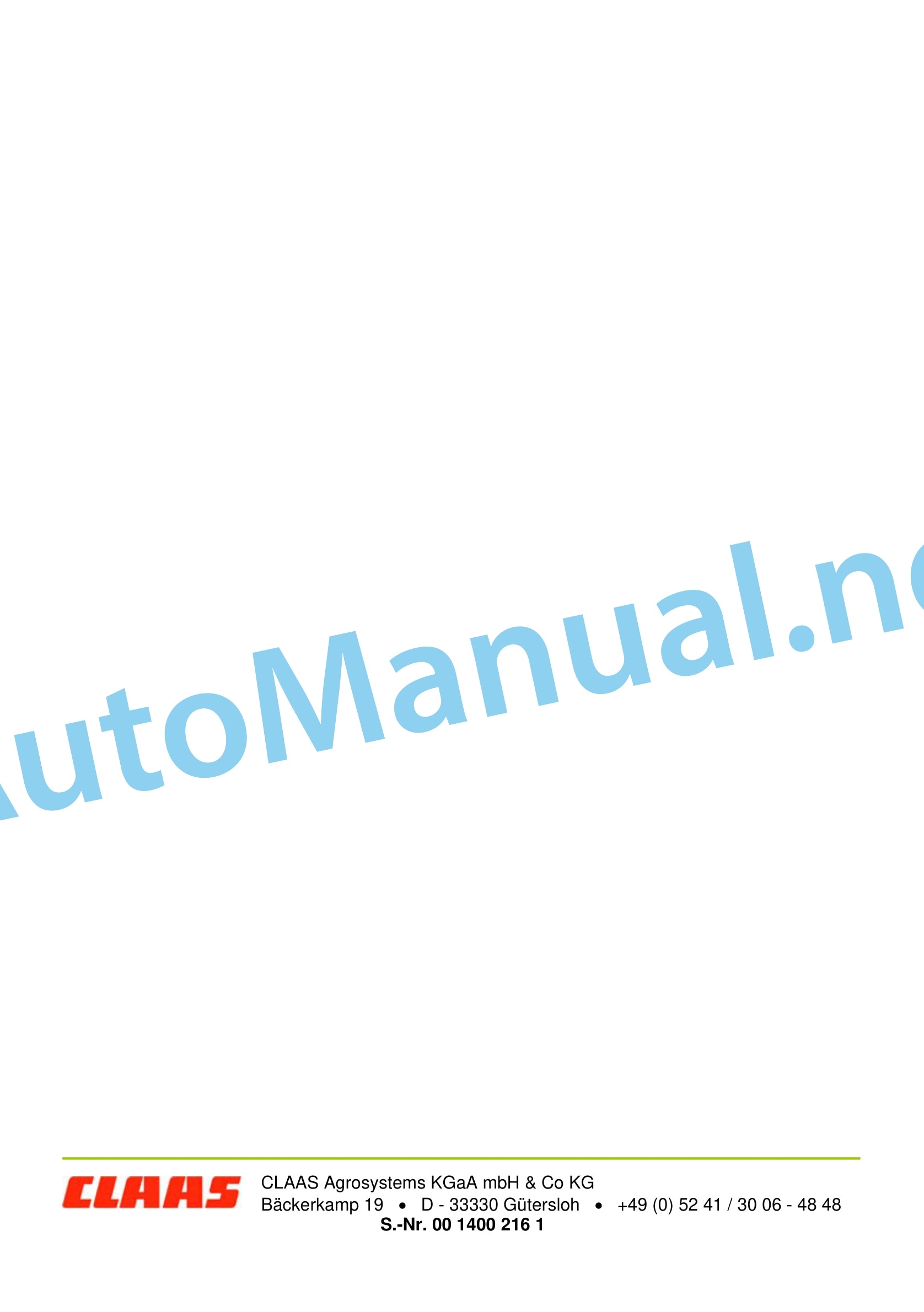 Claas CROP SENSOR ISARIA (B61) Digital solutions Operator Manual DE 5 Claas CROP SENSOR ISARIA (B61) Digital solutions Operator Manual DE - Image 5