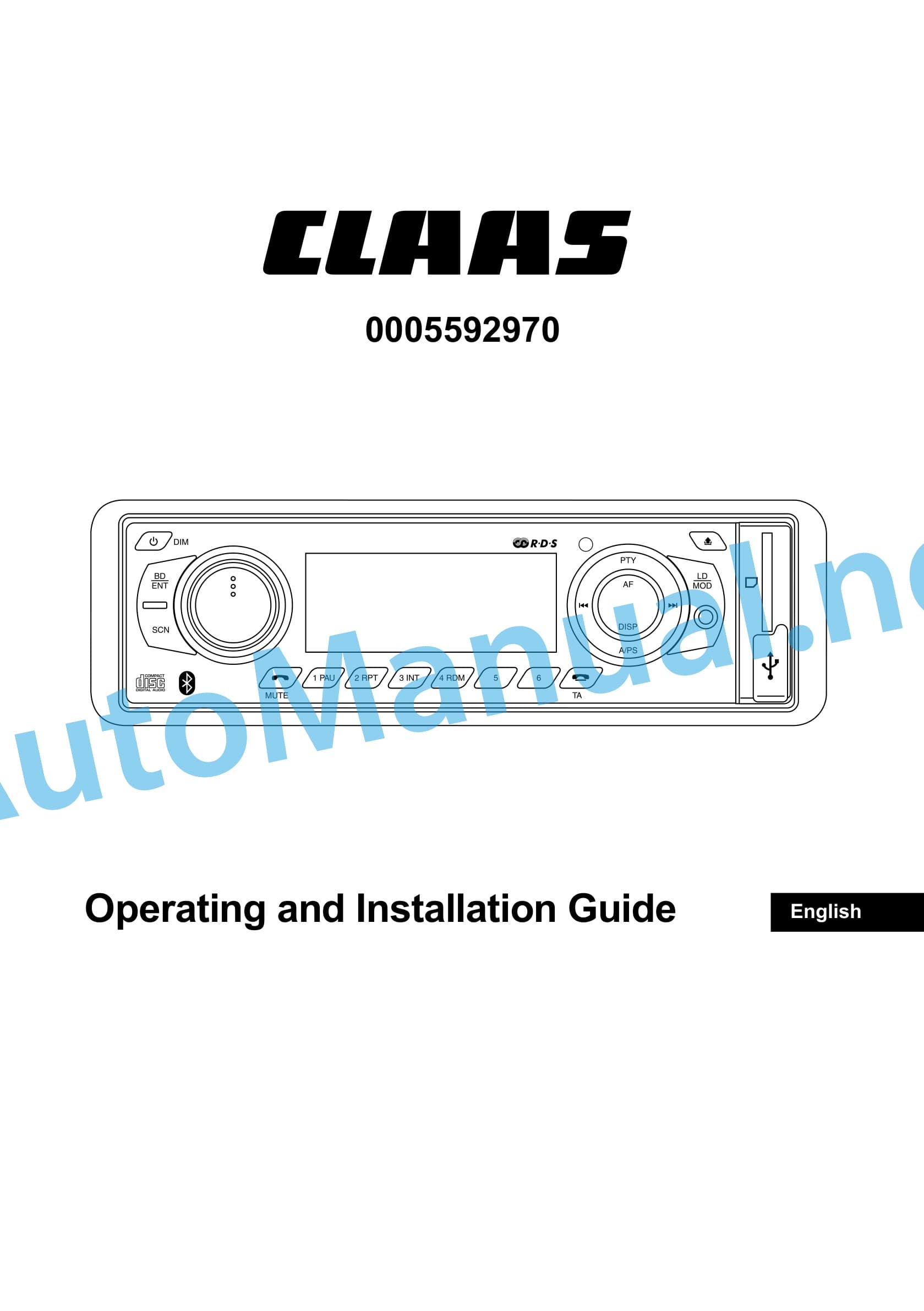 Claas Other Miscellaneous Operator Manual DE 14 Claas Other Miscellaneous Operator Manual DE - Image 14