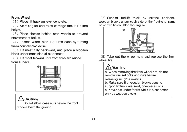 Alternative view of Yale A266 (UT15-18P) Forklift Service Manual