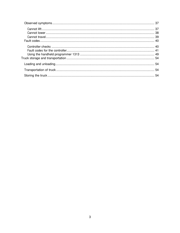 Alternative view of Yale A7T1 (MP15UX) Forklift Service Manual