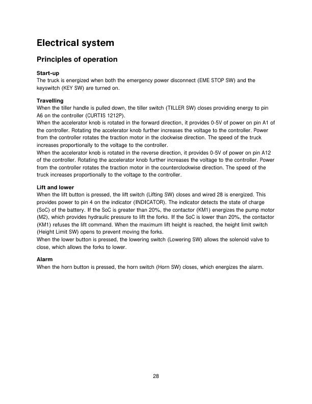 Yale A7T1 (MP15UX) Forklift Service Manual 3 Yale A7T1 (MP15UX) Forklift Service Manual - Image 3