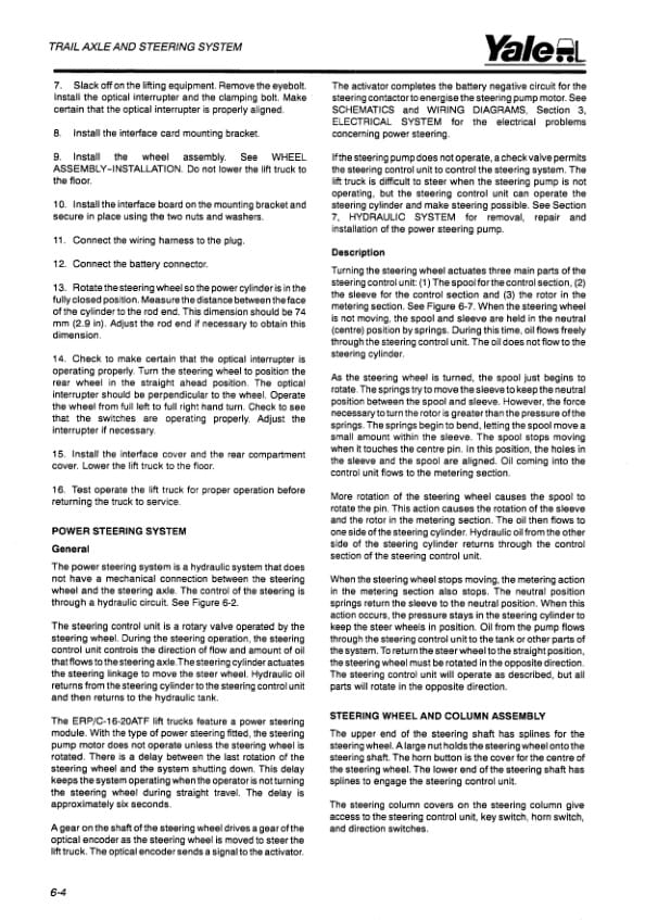 Yale A807 (ERCERP 161820 ATF Europe) Forklift Service Manual 3 Yale A807 (ERCERP 161820 ATF Europe) Forklift Service Manual - Image 3