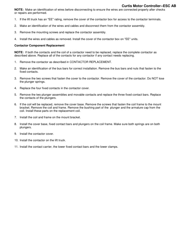 Alternative view of Yale A824 (ESC02025030AB) Forklift Service Manual