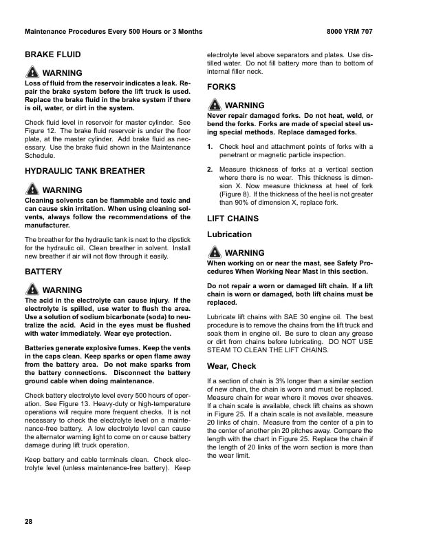 Yale A875 (GDPGLP20-30RFTF Europe) 02.2023 Forklift Service Manual 3 Yale A875 (GDPGLP20-30RFTF Europe) 02.2023 Forklift Service Manual - Image 3