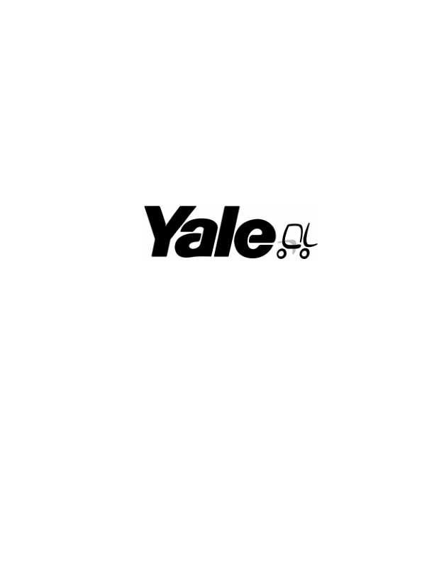 Alternative view of Yale A875 (GPGLP050-060ZG) Forklift Service Manual