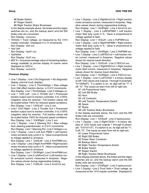 Alternative view of Yale A883 (ESC030-040FA) Forklift Service Manual