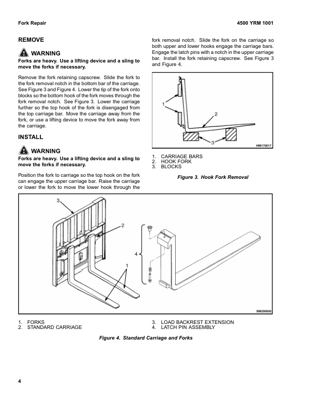 Yale A883 (ESC030-040FA) Forklift Service Manual 3 Yale A883 (ESC030-040FA) Forklift Service Manual - Image 3